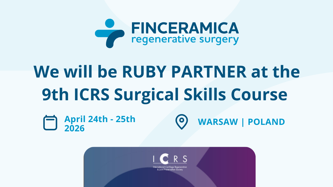 Finceramica Ruby Sponsor at the 9th ICRS Surgical Skills Course in Warsaw