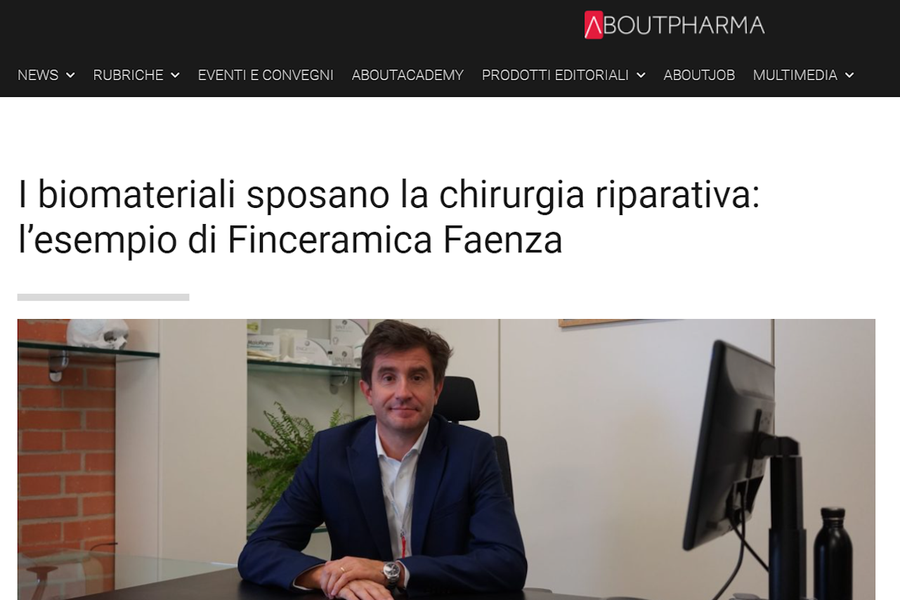 2023 10 03 16 08 12 I biomateriali sposano la chirurgia riparativa l esempio di Finceramica Faenza 