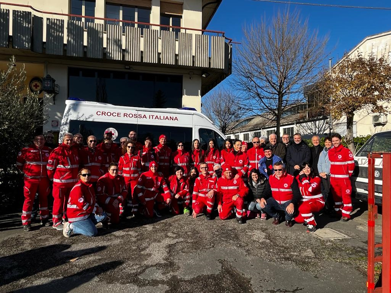 A new ambulance for the Faenza's commitee of Italian Red Cross